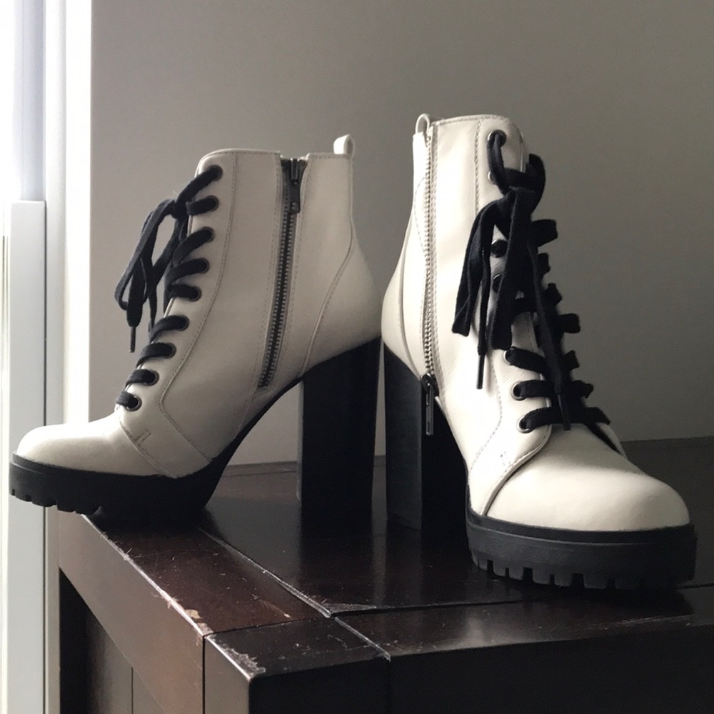 White boots